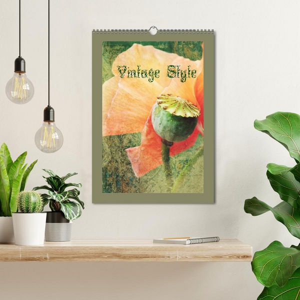 Produktbild: Vintage Style (Wandkalender 2026 DIN A3 hoch), CALVENDO Monatskalender