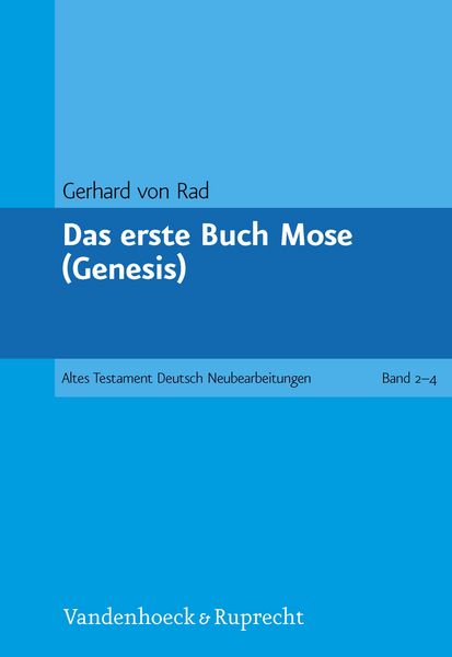 Produktbild: Das erste Buch Mose (Genesis)
