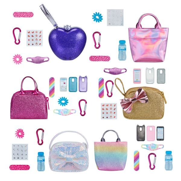 Überraschungsset Handtasche mit Accessoires 6fach sortiert