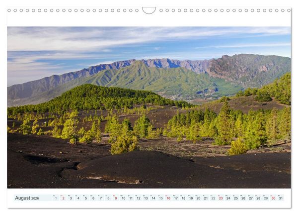 Produktbild: La Palma. Wandern, Flanieren und Genie&szlig;en (Wandkalender 2026 DIN A3 quer), CALVENDO Monatskalender