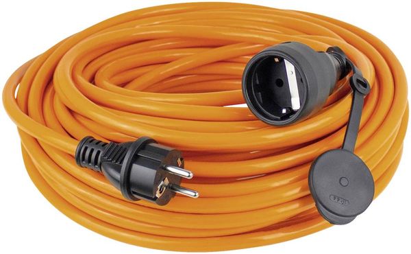 AS Schwabe 59210 Strom Verlängerungskabel 16A Orange 10.00m H07BQ-F 3G 2,5mm²