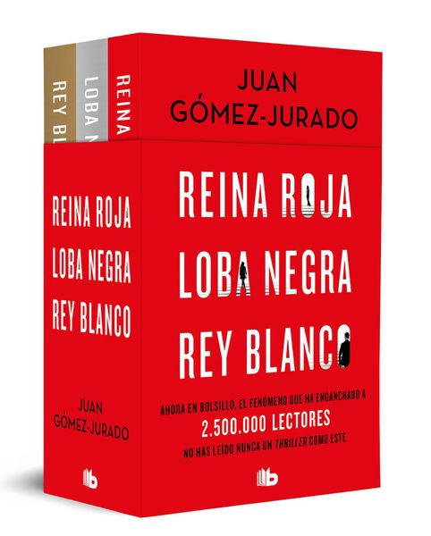 Produktbild: Trilog&iacute;a Reina roja (Pack con: Reina roja | Loba negra | Rey blanco)