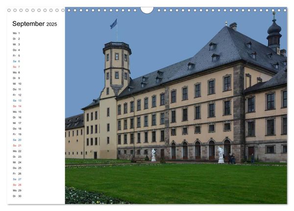 Fulda - die Barockstadt (Wandkalender 2025 DIN A3 quer), CALVENDO Monatskalender