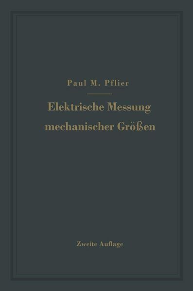Produktbild: Elektrische Messung mechanischer Gr&ouml;&szlig;en