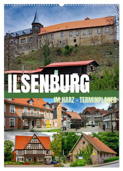 Produktbild: Ilsenburg im Harz - Terminplaner (Wandkalender 2026 DIN A2 hoch), CALVENDO Monatskalender