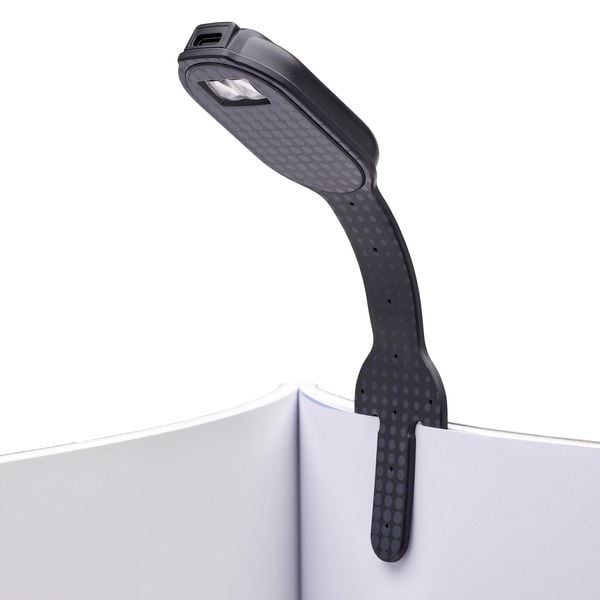 Produktbild: Flexilight schwarz punkte &ndash; Wiederaufladbares 2-in-1 LED-Leselicht