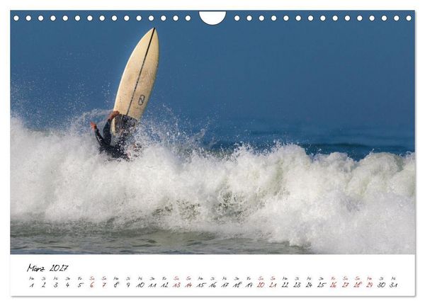 Produktbild: Surfen in der Bretagne (Wandkalender 2027 DIN A4 quer), CALVENDO Monatskalender