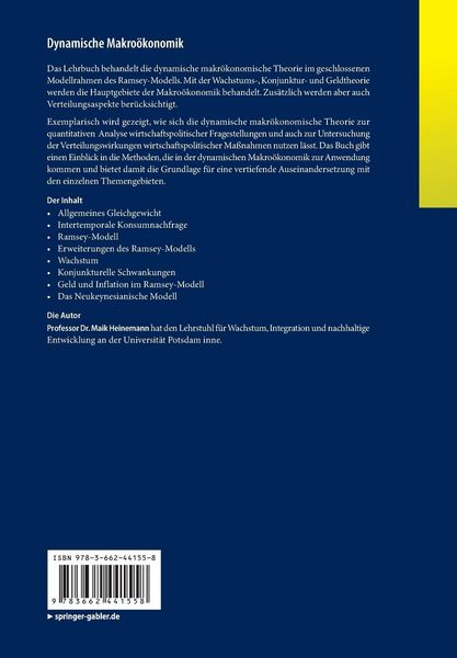 Produktbild: Dynamische Makro&ouml;konomik