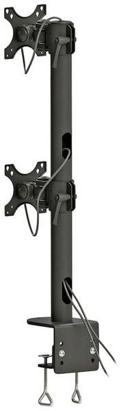 Produktbild: Neomounts Monitor-Tischhalterung FPMA-D960DVBLACKPLUS 2 Display(s) 43,2 cm (17") - 124,5 cm (49") Schwarz Schwenkbar, Rotierbar, Neigbar