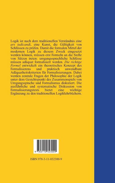 Produktbild: Die richtige Formel