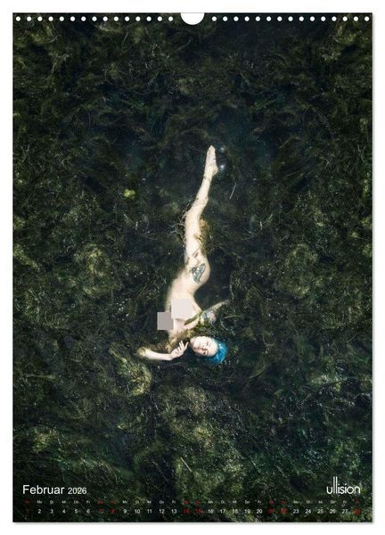 Produktbild: Akt im Wasser - sinnliche Nymphen (Wandkalender 2026 DIN A3 hoch), CALVENDO Monatskalender