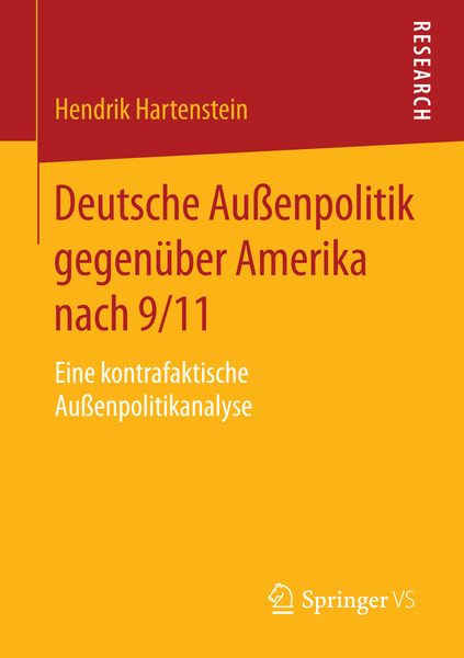 Produktbild: Deutsche Au&szlig;enpolitik gegen&uuml;ber Amerika nach 9/11
