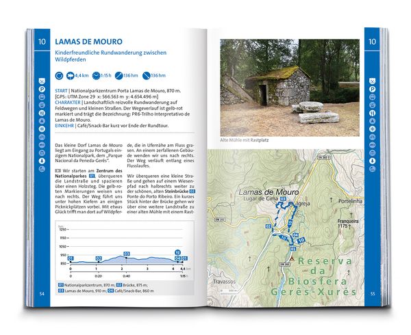 Produktbild: KOMPASS Wanderf&uuml;hrer Portugal Nord, 55 Touren