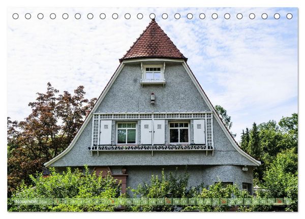 Produktbild: Die Villenkolonie in Buchschlag (Tischkalender 2026 DIN A5 quer), CALVENDO Monatskalender