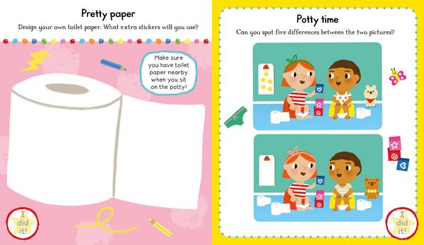 Produktbild: No More Nappies Sticker Activity Book