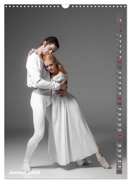 Produktbild: Sinneseindruck Ballett (Wandkalender 2026 DIN A3 hoch), CALVENDO Monatskalender
