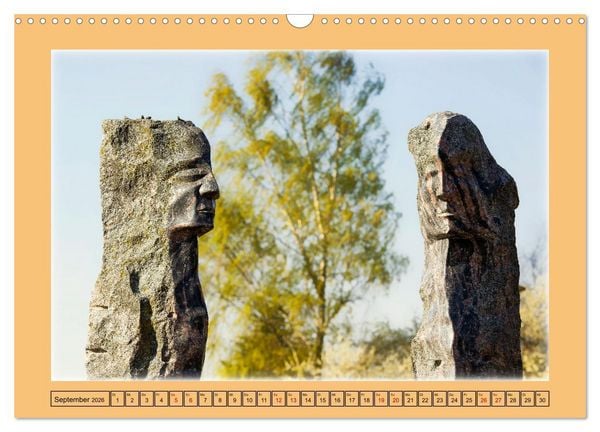 Produktbild: Gr&uuml;ne Welt DAMME (Wandkalender 2026 DIN A3 quer), CALVENDO Monatskalender
