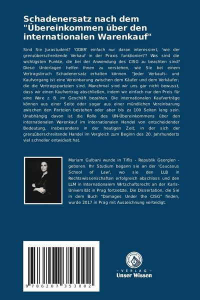 Produktbild: Schadenersatz nach dem "&Uuml;bereinkommen &uuml;ber den internationalen Warenkauf"