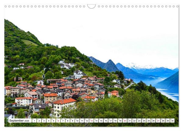 Produktbild: Impressionen vom Luganer See (Wandkalender 2026 DIN A3 quer), CALVENDO Monatskalender