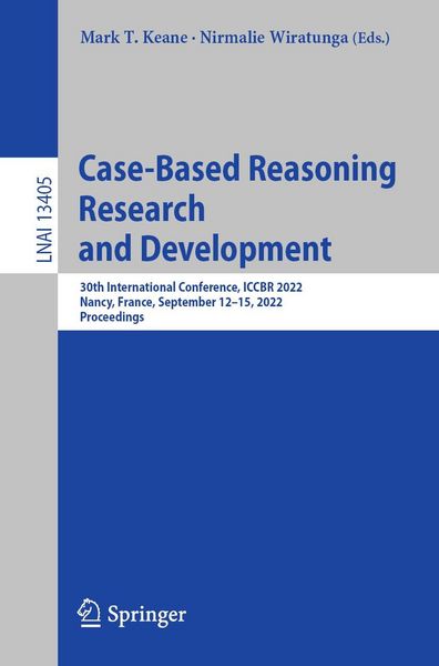 Produktbild: Case-Based Reasoning Research and Development