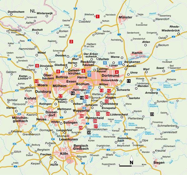 Panoramawege Ruhrgebiet