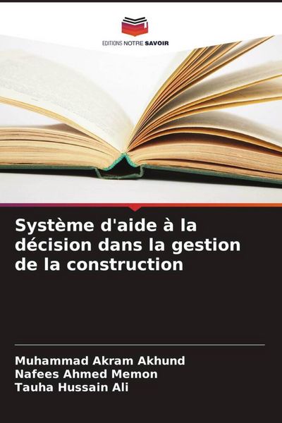 Produktbild: Syst&egrave;me d'aide &agrave; la d&eacute;cision dans la gestion de la construction