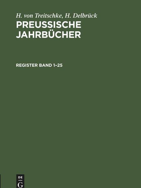 Produktbild: Register Band 1-25