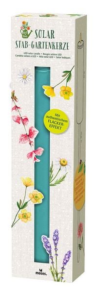 Produktbild: Blatt & Bl&uuml;te Solar-Gartenkerze
