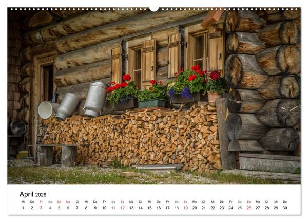 Produktbild: Salzburger Saalachtal - unterwegs im Pinzgau (hochwertiger Premium Wandkalender 2026 DIN A2 quer), Kunstdruck in Hochglanz