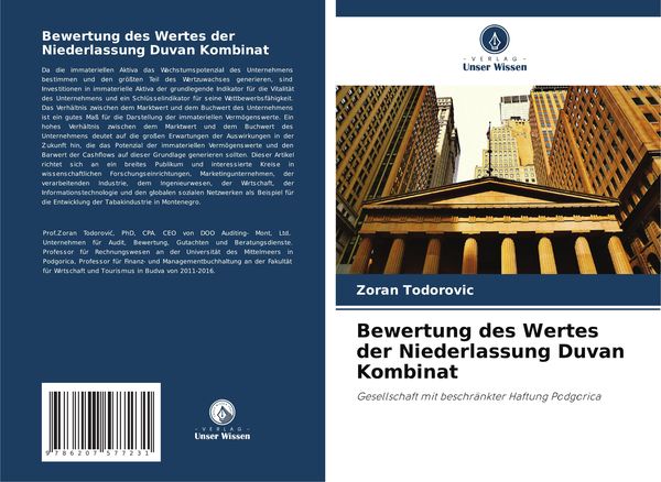Bewertung des Wertes der Niederlassung Duvan Kombinat, Taschenbuch von Zoran Todorovic, Verlag Unser Wissen, 9786207577231