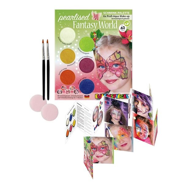 Produktbild: EULENSPIEGEL Schminkpalette Pearlised Fantasy World 11 Teile