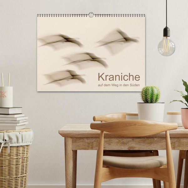 Produktbild: Kraniche auf dem Weg nach S&uuml;den (Wandkalender 2025 DIN A3 quer), CALVENDO Monatskalender