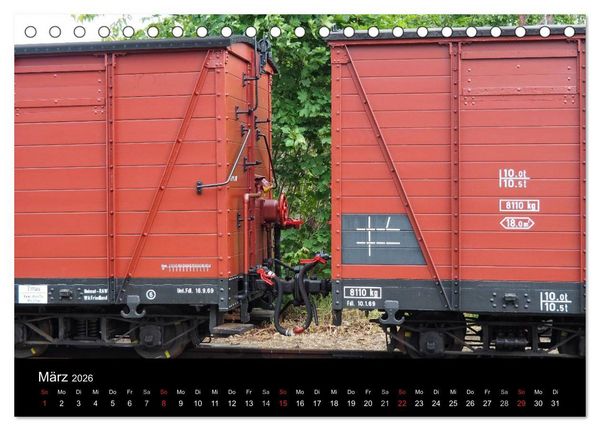 Produktbild: Ein Jahr mit der Schmalspurbahn aus Zittau (Tischkalender 2026 DIN A5 quer), CALVENDO Monatskalender