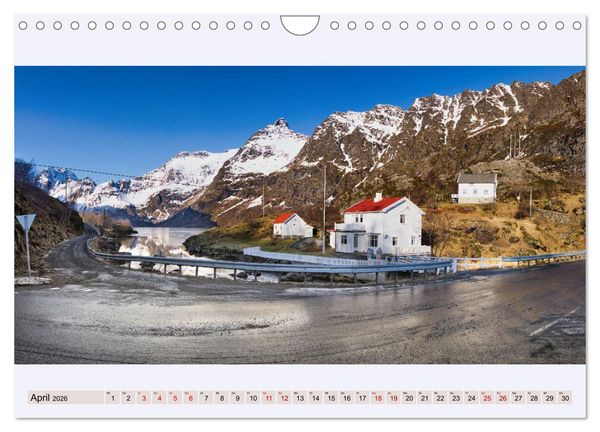 Produktbild: Norwegen Nordland Troms og Finnmark - Panoramen (Wandkalender 2026 DIN A4 quer), CALVENDO Monatskalender