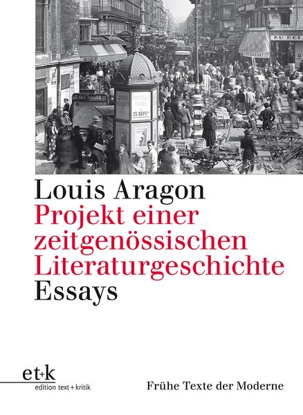 Produktbild: Projekt einer zeitgen&ouml;ssischen Literaturgeschichte