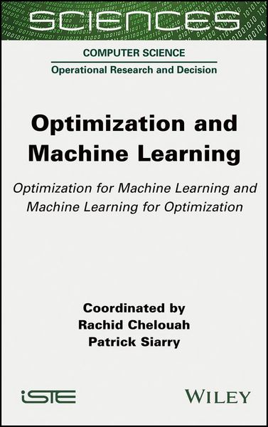 Produktbild: Optimization and Machine Learning