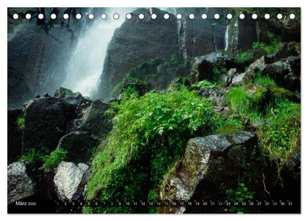 Produktbild: Wasserf&auml;lle der Welt 2026 (Tischkalender 2026 DIN A5 quer), CALVENDO Monatskalender
