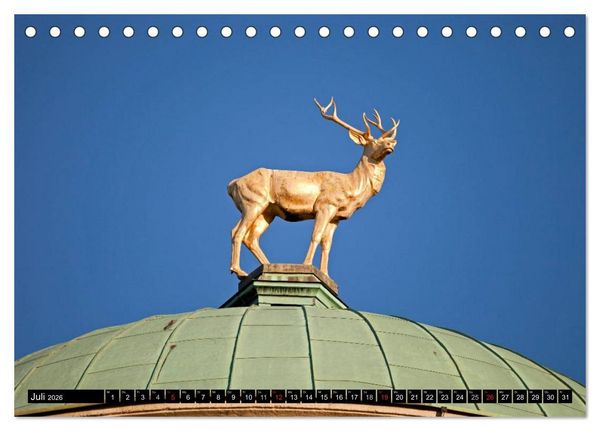 Produktbild: Landeshauptstadt Stuttgart (Tischkalender 2026 DIN A5 quer), CALVENDO Monatskalender