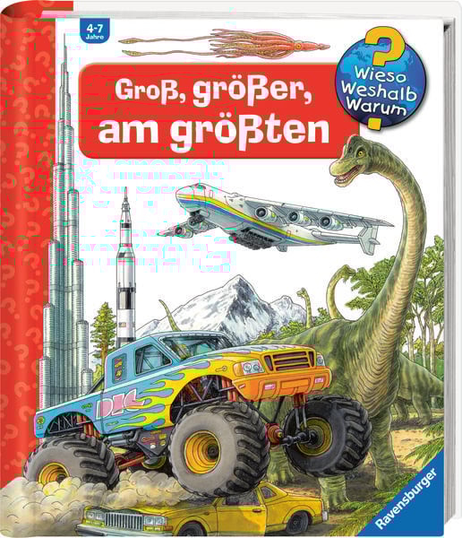 Produktbild: Wieso? Weshalb? Warum? Sonderband - Groß, größer, am größten (Riesenbuch)