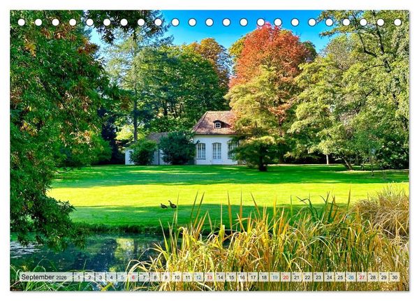 Produktbild: Schlossromantik (Tischkalender 2026 DIN A5 quer), CALVENDO Monatskalender