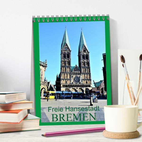 Produktbild: Freie Hansestadt BREMEN (Tischkalender 2026 DIN A5 hoch), CALVENDO Monatskalender
