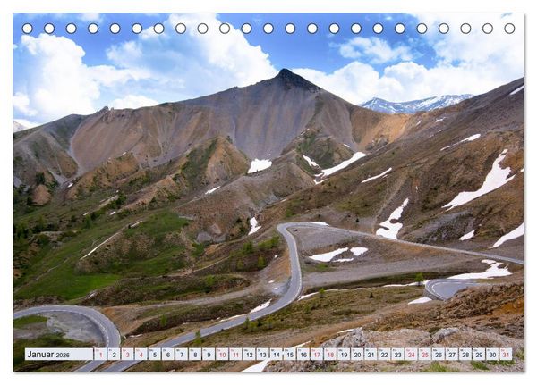 Produktbild: Hautes Alpes de Provence (Tischkalender 2026 DIN A5 quer), CALVENDO Monatskalender