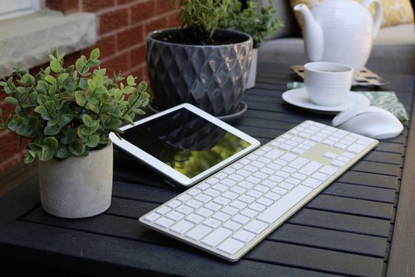 Produktbild: Matias FK416DCS-DE Wireless USB-C&reg; Keyboard for Mac Kabellos Tastatur Deutsch, QWERTZ, Mac Silber