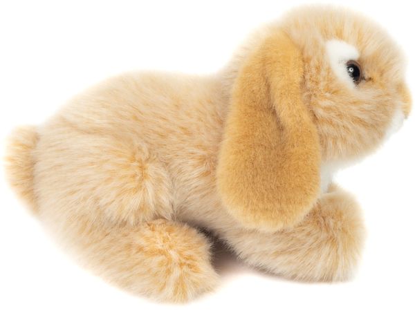 Produktbild: Teddy Hermann 93727 - Hase, Widder-Kaninchen beige, 18 cm, liegend, Pl&uuml;schtier