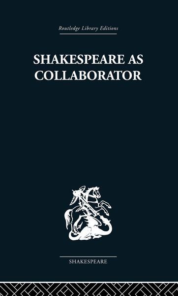 Produktbild: Shakespeare as Collaborator