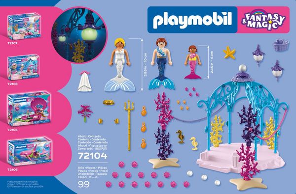 Produktbild: PLAYMOBIL 72104 Unterwasserhochzeit