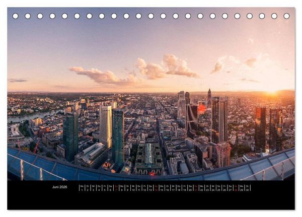Produktbild: Frankfurt (Tischkalender 2026 DIN A5 quer), CALVENDO Monatskalender