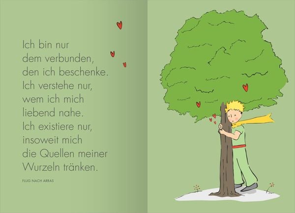 Produktbild: Buchkalender Man sieht nur mit dem Herzen gut 2026