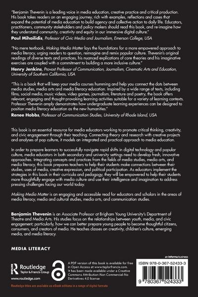 Produktbild: Making Media Matter
