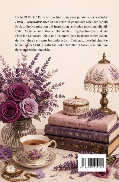 Produktbild: Paula Kalender 2027 - Zeitzauber